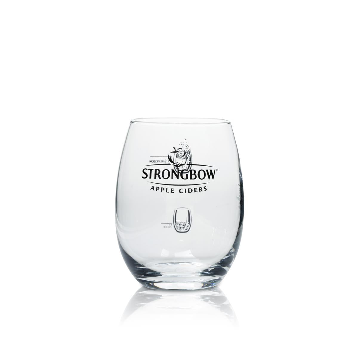 6x Strongbow beer glass tumblers – View 2