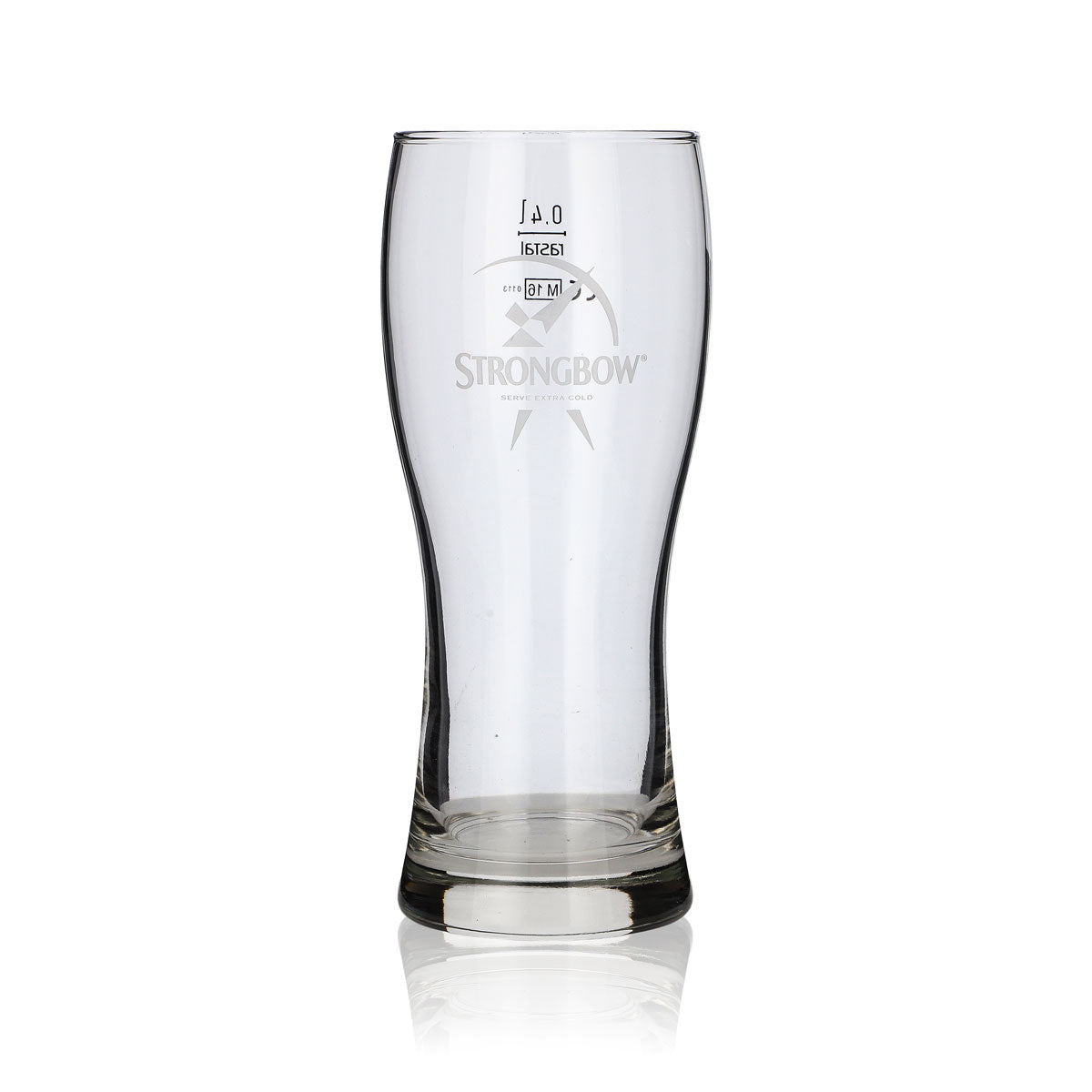 6x Strongbow Cider Glass Cider Glasses Glasses 0.4l Mug Heavy Base – View 2