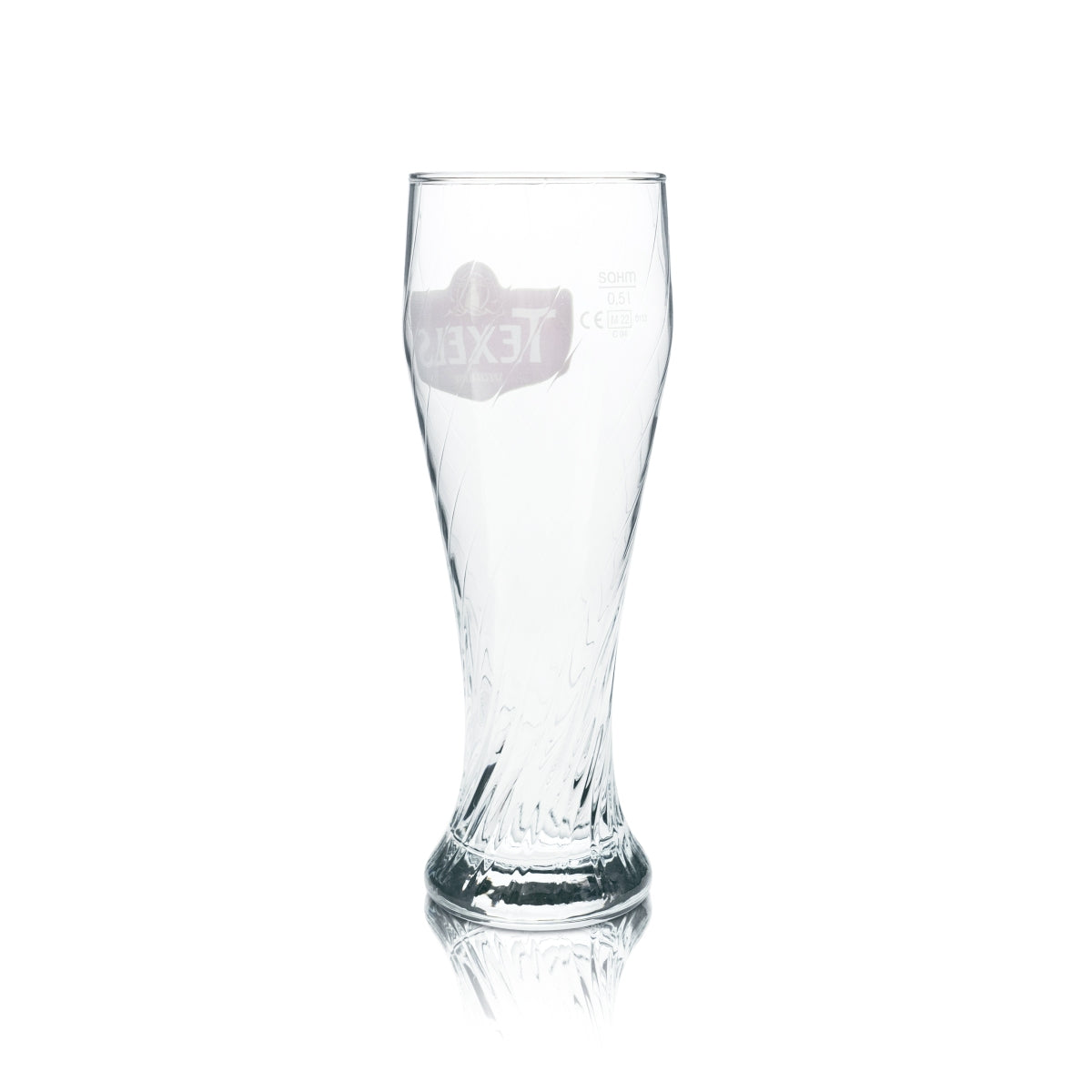 6x Texel wheat beer glasses, 0.5 l, wheat yeast contour glasses, catering, bar, pub, beer – View 3