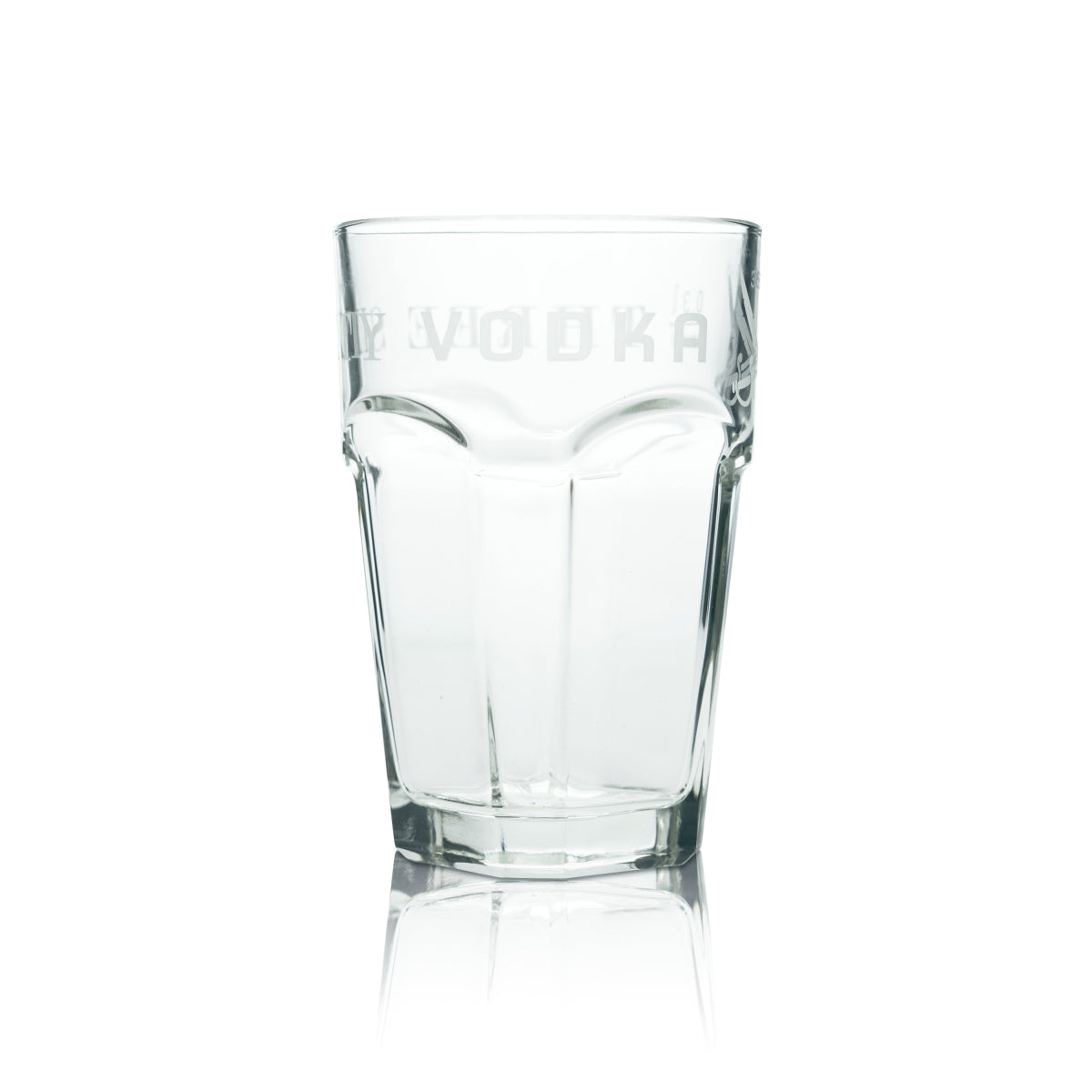 6x Three Sixty Vodka Glass 0.3l Long Drink Cocktail Glasses Bar Gastro Tumbler Oak – View 2