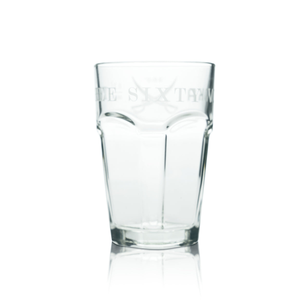 6x Three Sixty Vodka Glass 0.3l Long Drink Cocktail Glasses Bar Gastro Tumbler Oak – View 3