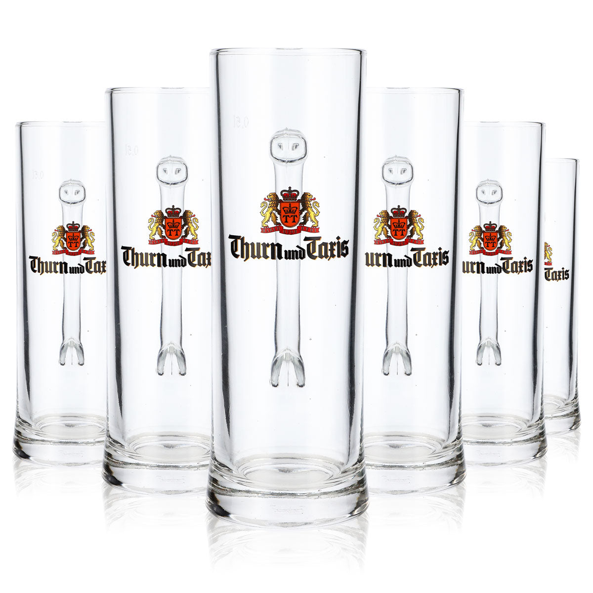 6x Thurn & Taxis beer glass beer mug beer glasses 0.5l beer mug beer tankard – View 7