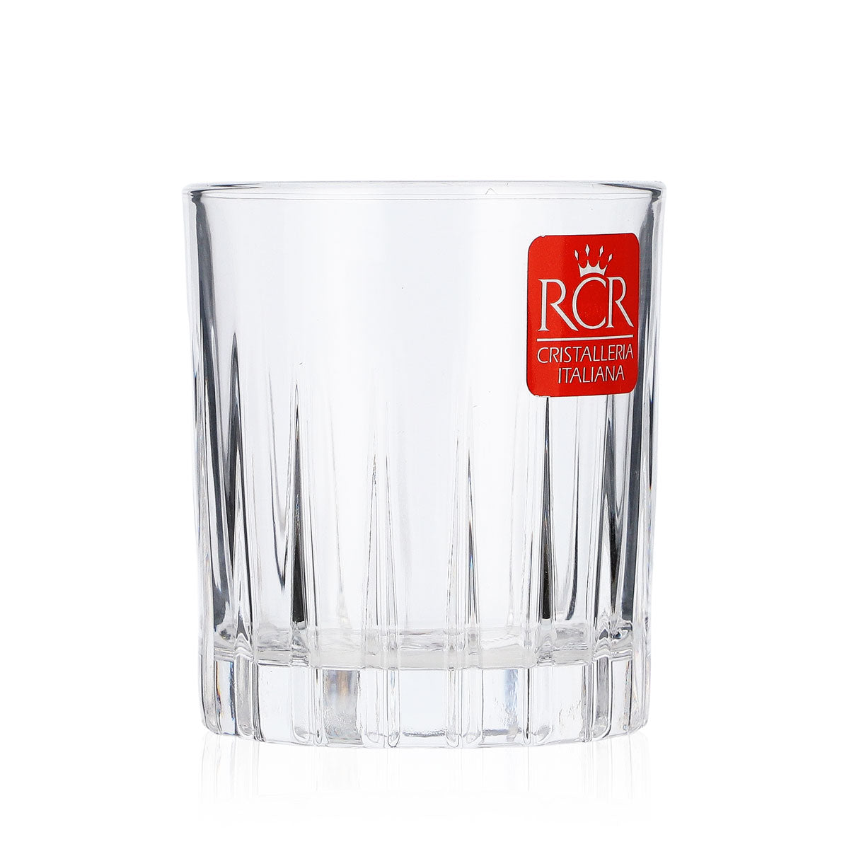 6x Tullamore Dew Glass Whiskey Tumblers with Relief Crystal Cut Timeless Glasses – View 3