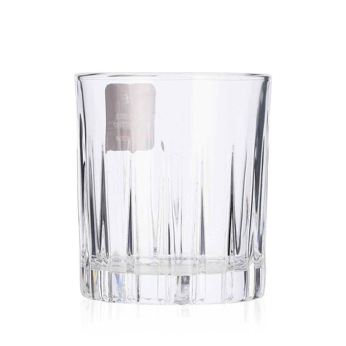 6x Tullamore Dew Glass Whiskey Tumblers with Relief Crystal Cut Timeless Glasses – View 4