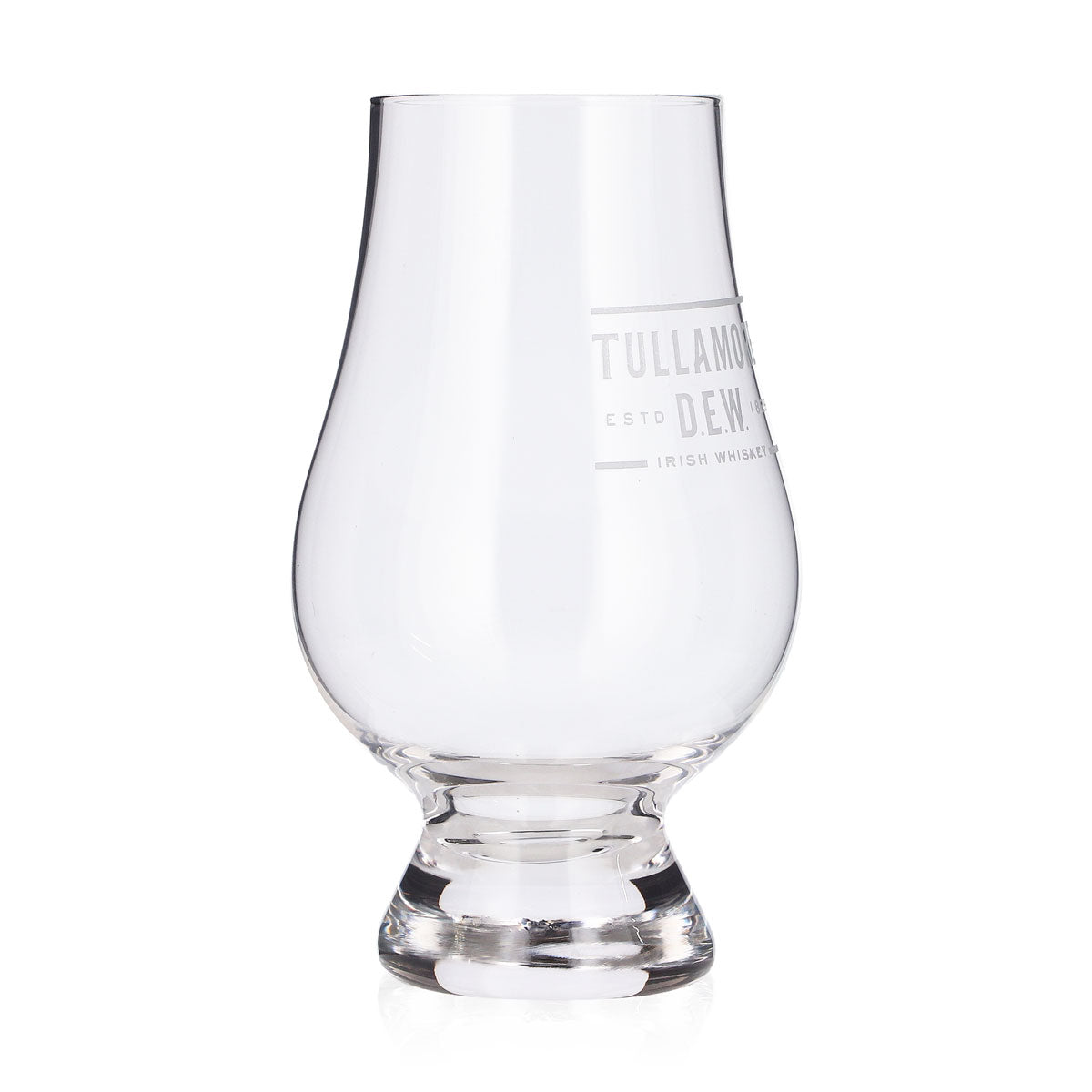 6 Tullamore Dew Whiskey Glasses, 0.32 L, White Logo Tumblers – View 3