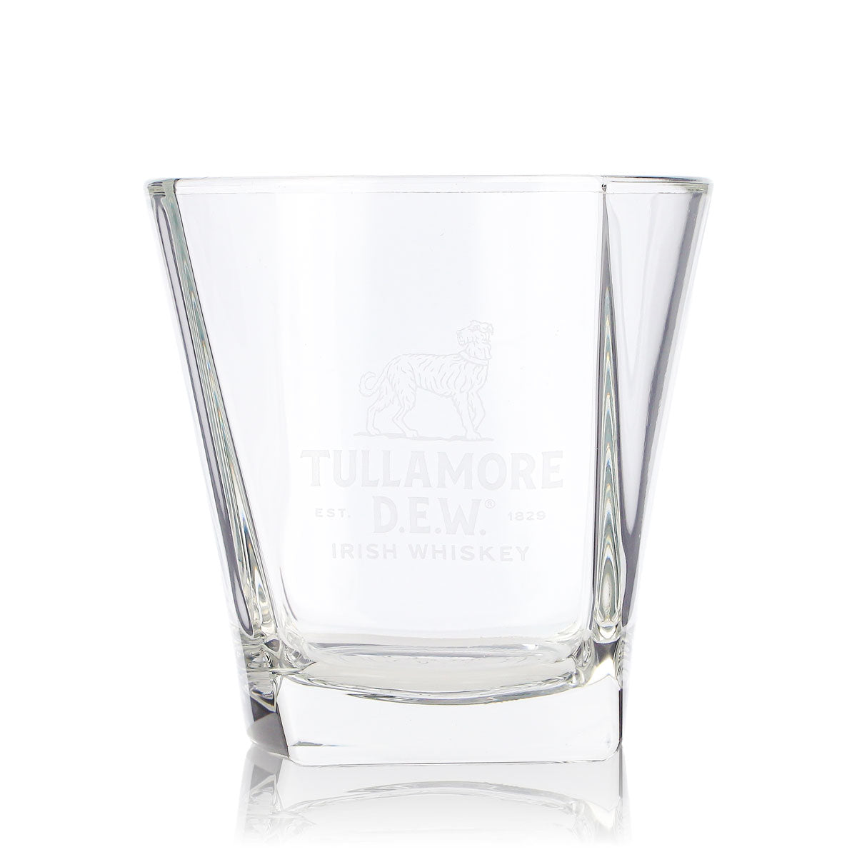 6 Tullamore Dew Whiskey Glasses, 0.3 L Tumblers, Old Fashioned Whiskey Glasses (Set of 6) – View 2