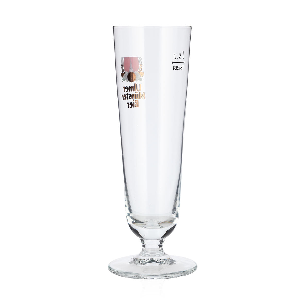 6 Ulmer Münster Beer Glasses, 0.2 L, Rastal (Set of 6) – View 4