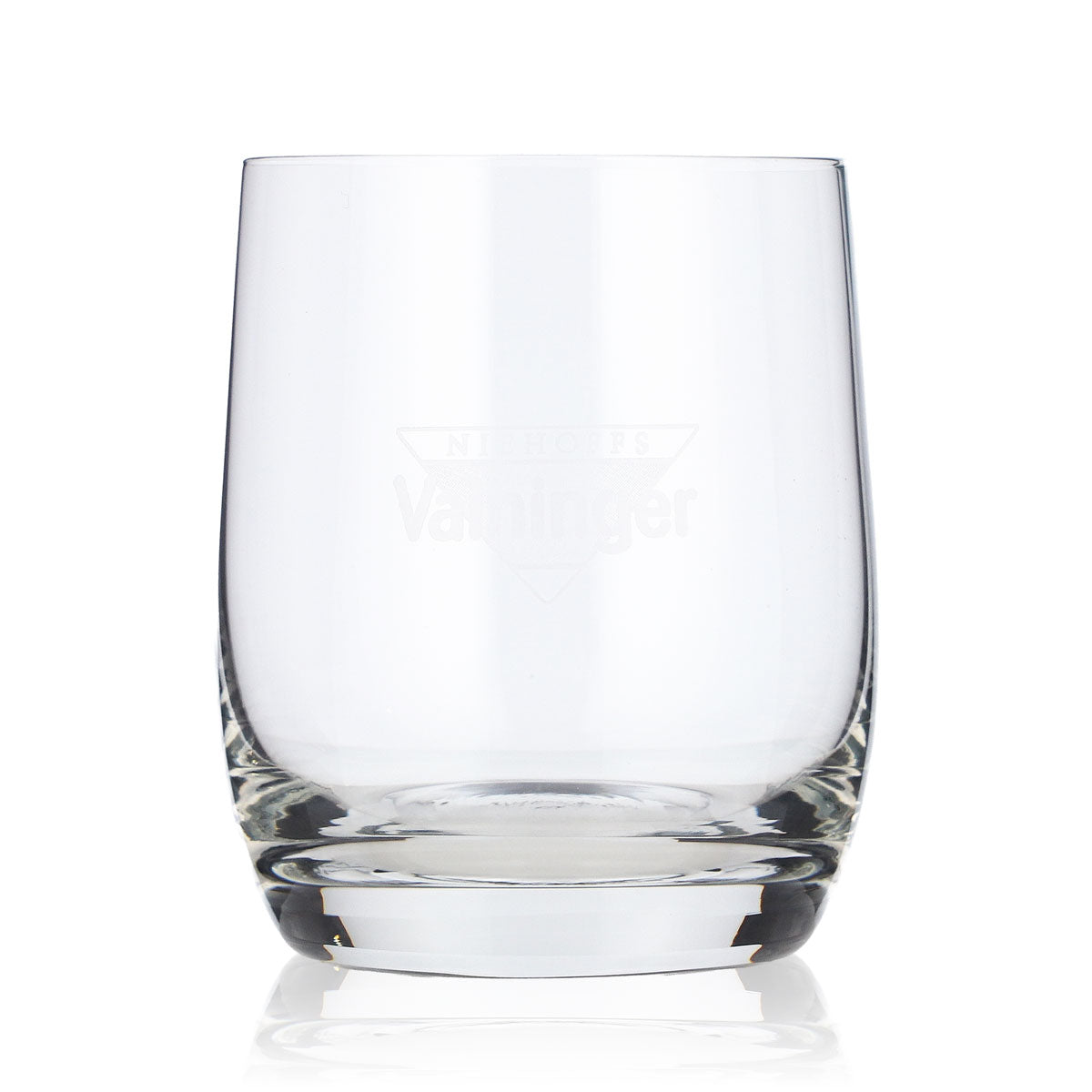6 Vaihinger Juice Glasses, 0.1 L, White Logo (Set of 6) – View 2
