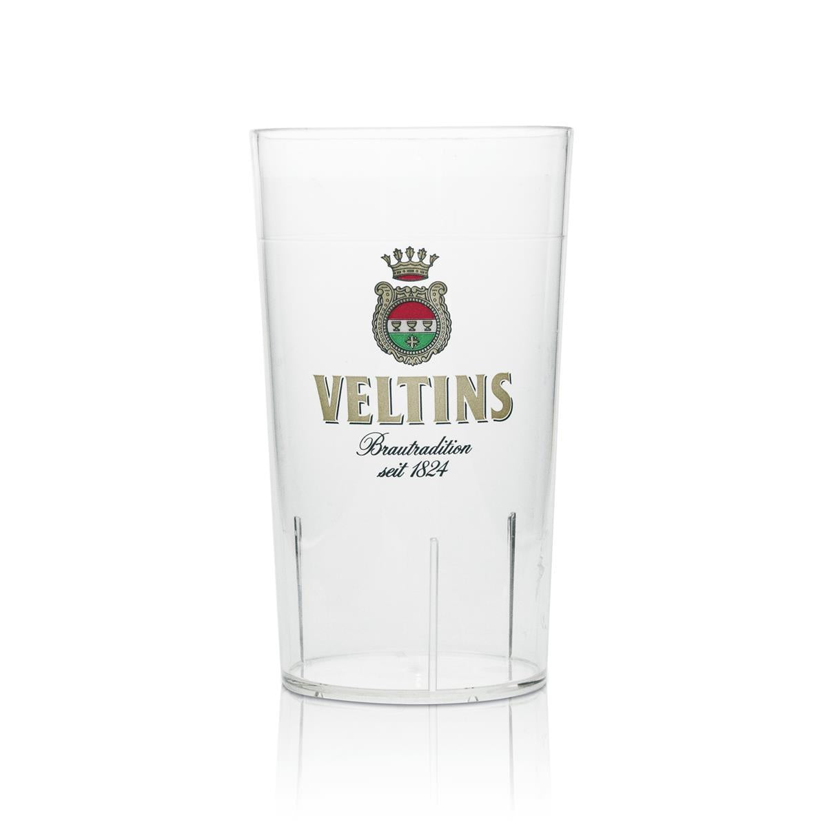6x Veltins beer cups, reusable, 0.3 l, stackable – View 2