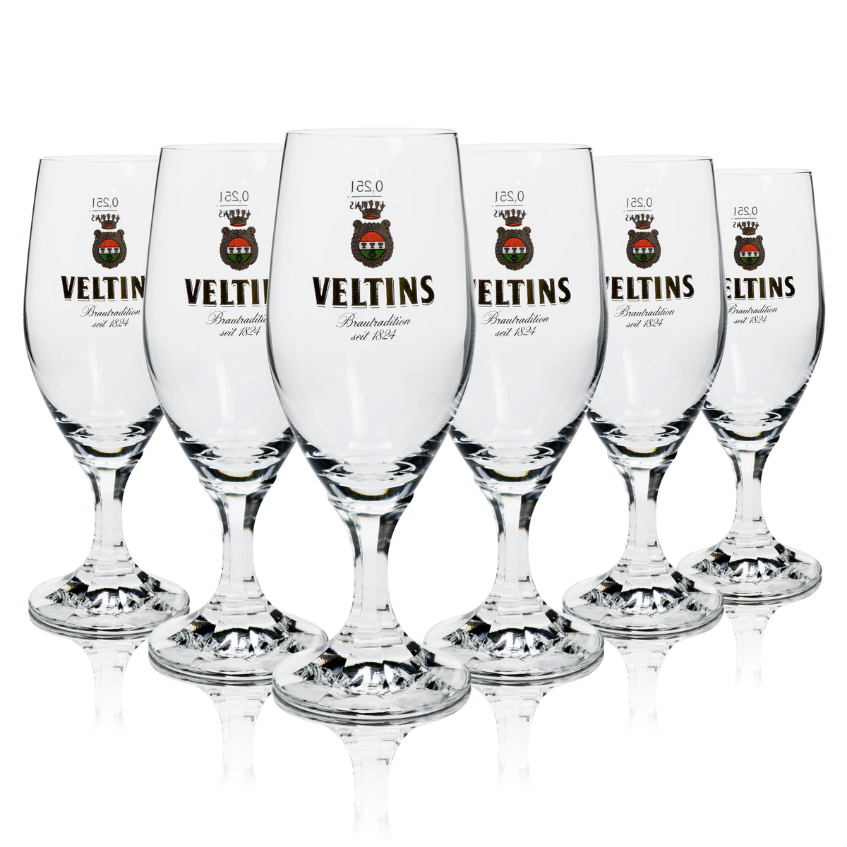 6x Veltins beer glass 0.25l cup Ritzenhoff – View 5