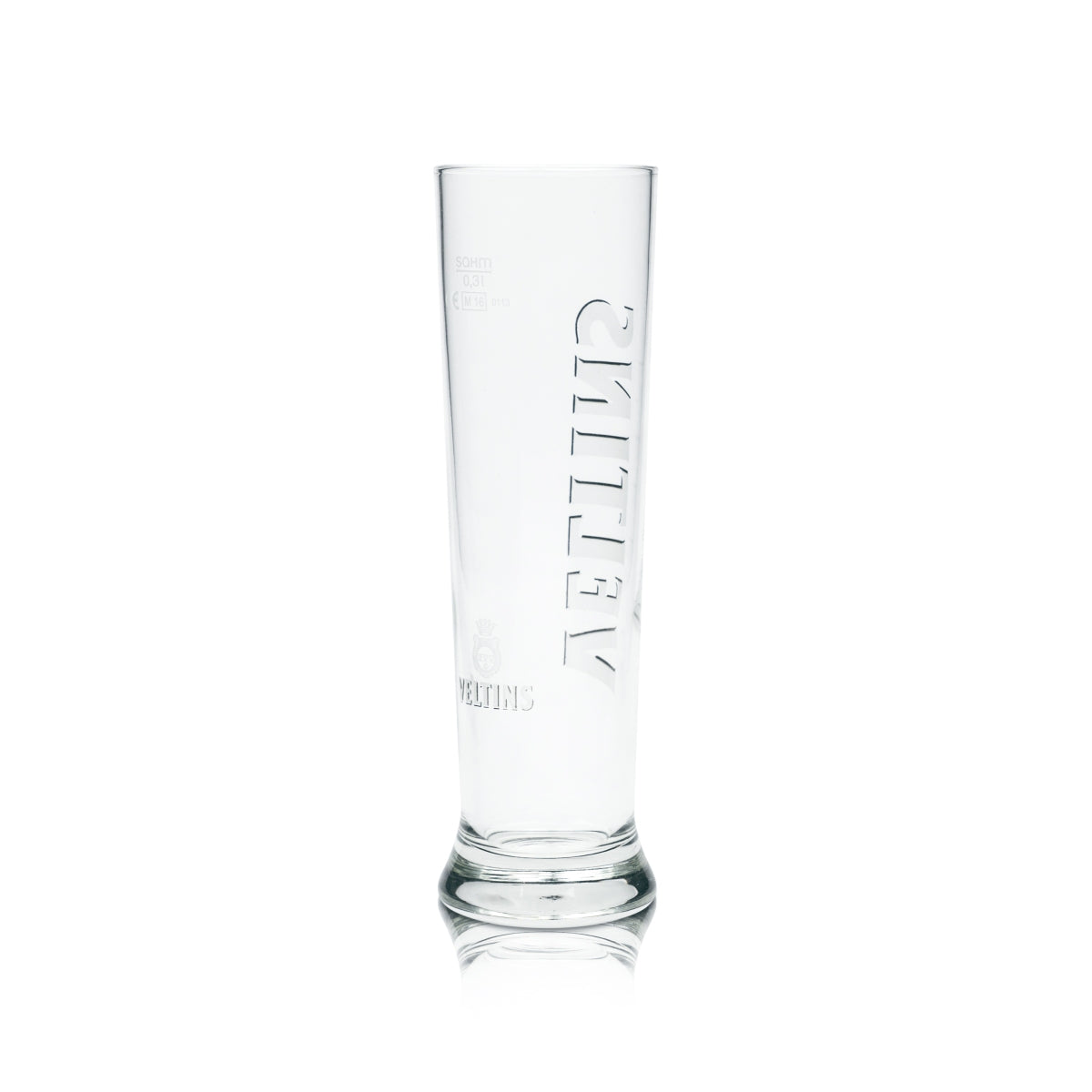 6x Veltins beer glass 0.3l cup Vancouver Cup Sahm Willi glasses tulip trophy bar – View 3