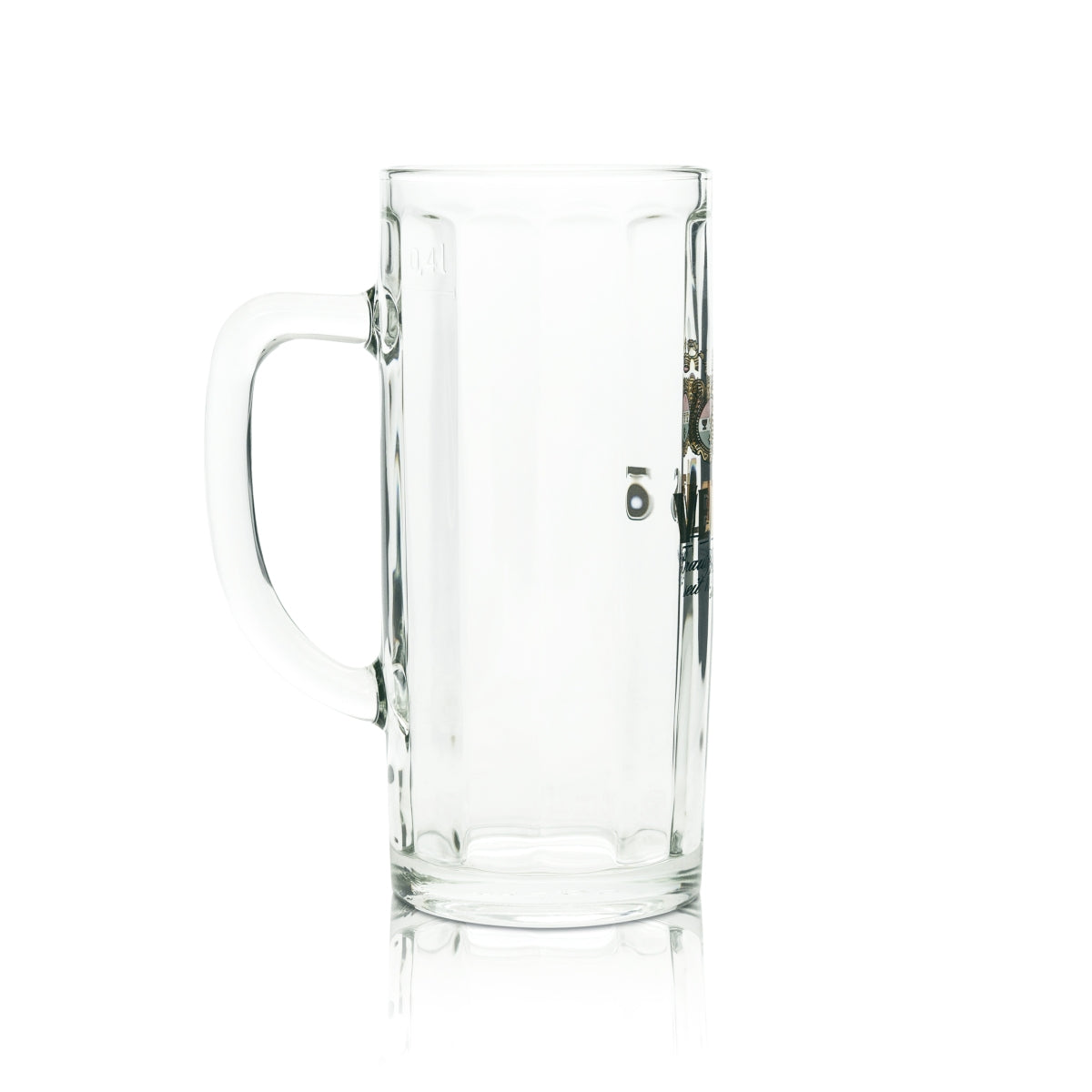6x Veltins beer glass 0.4l mug Moldau Sahm Seidel handle glasses Pils Export Beer – View 3