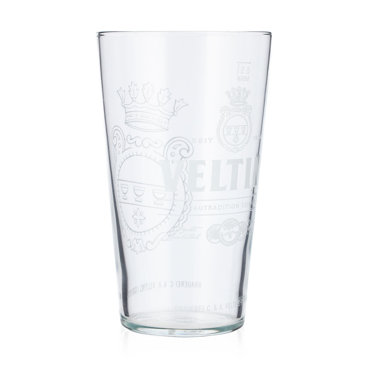6 Veltins Beer Glasses, 0.5 L, with Horizontal Logo, Rastal Beer Glass (Set of 6) – View 2
