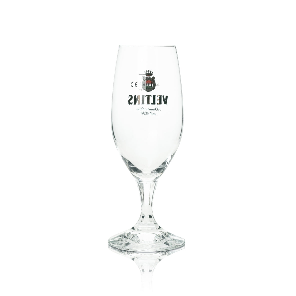 6x Veltins beer glass trophy 0.3 l with golden logo Ritzenhoff – View 3