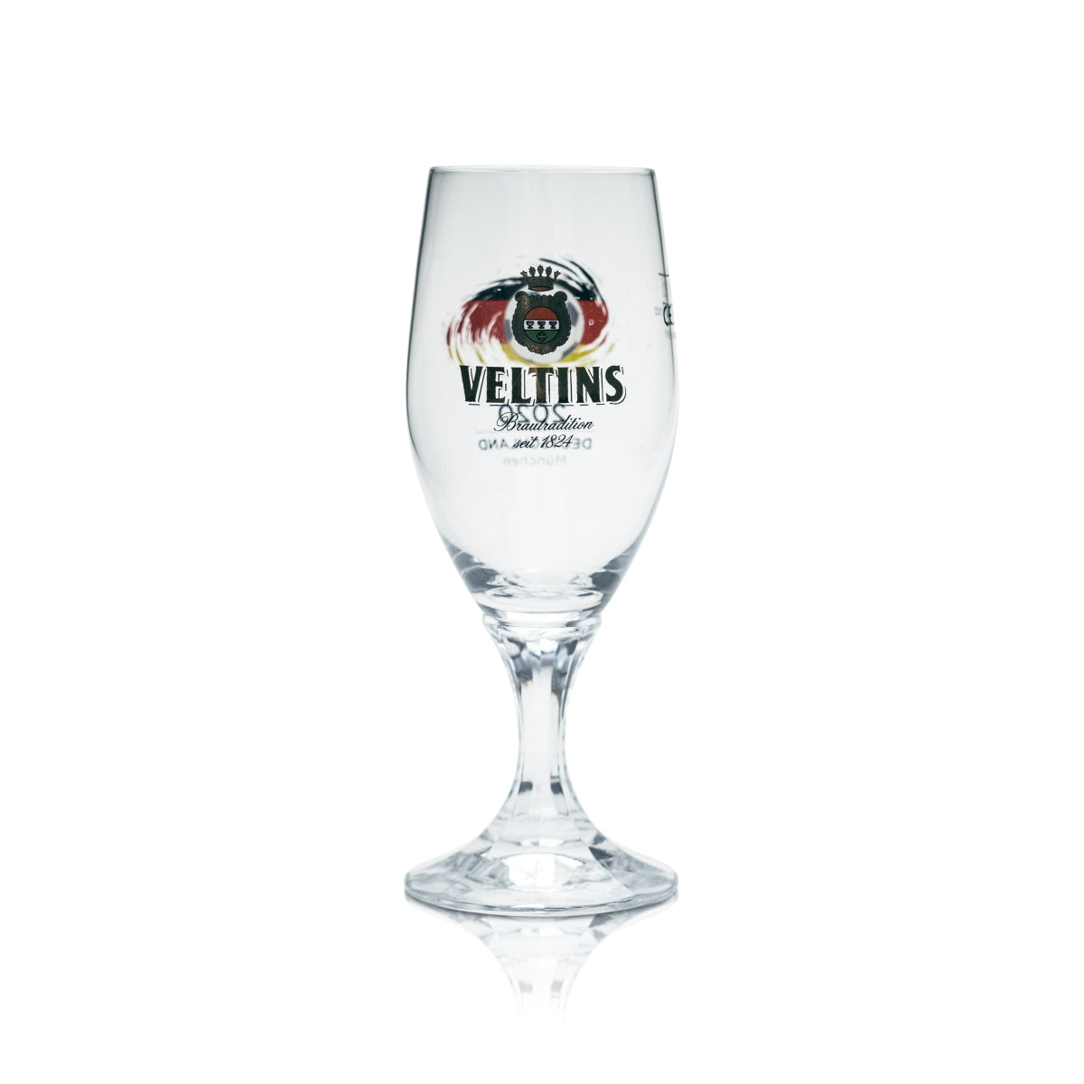 6x Veltins 0.2l beer glasses, tulip shape, Euro 2020 Germany soccer cup – View 4