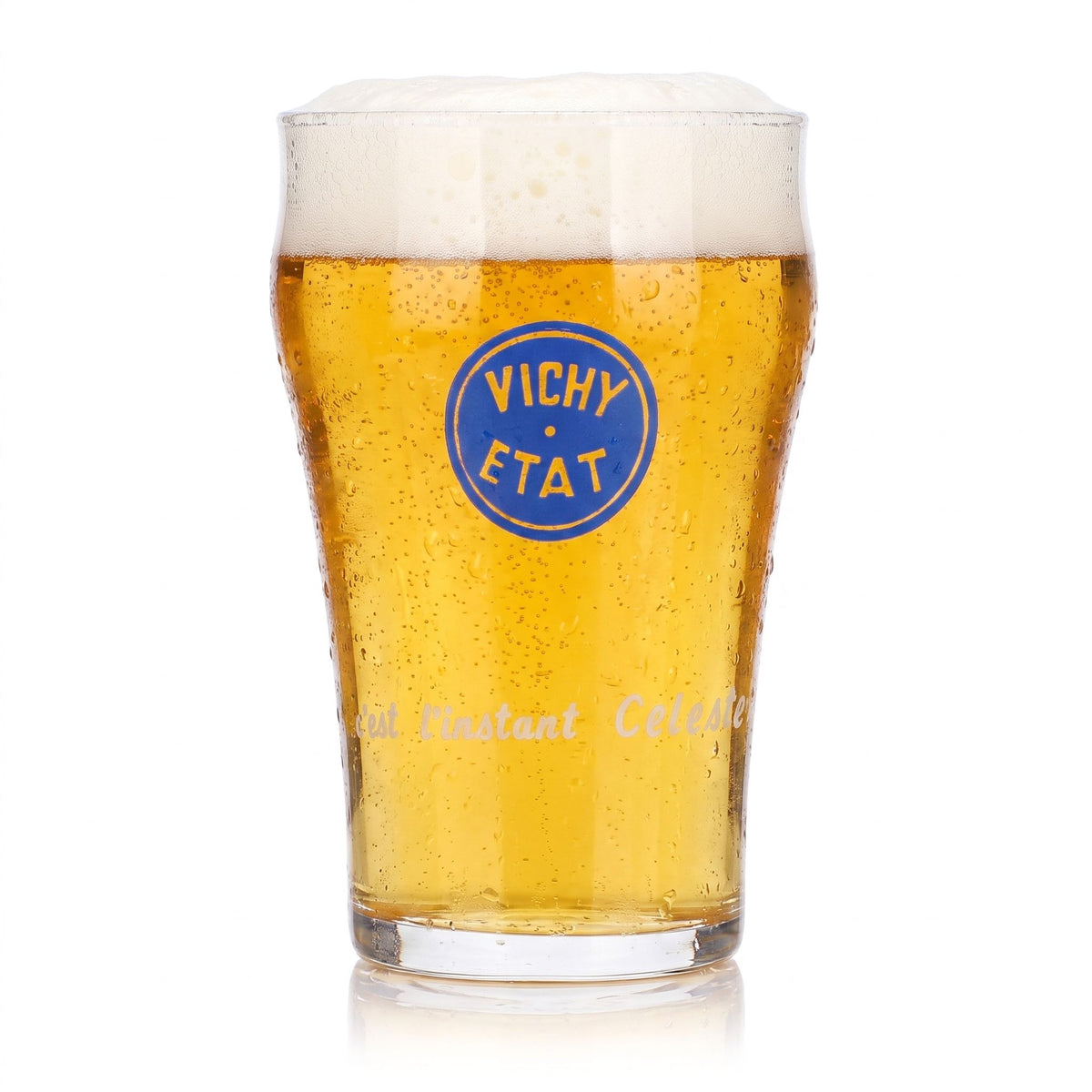 6 Vichy Célestins Water Glasses, 0.2 L, Vichy ETAT (Set of 6) – View 2