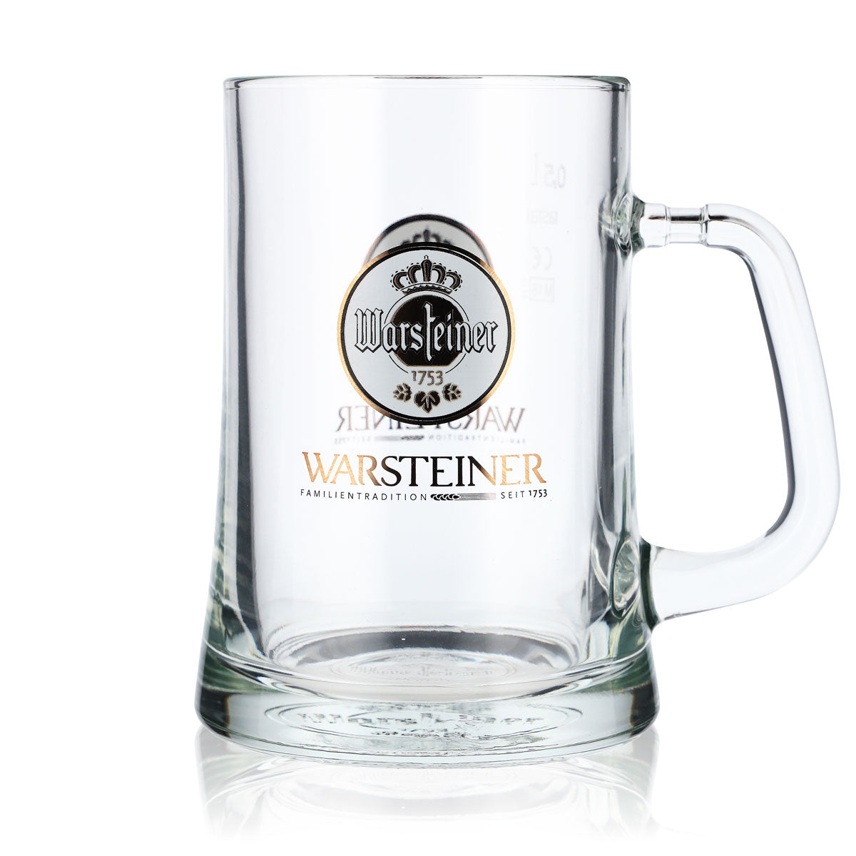 6x Warsteiner beer glass 0.5l beer mug beer mugs beer tankards – View 2