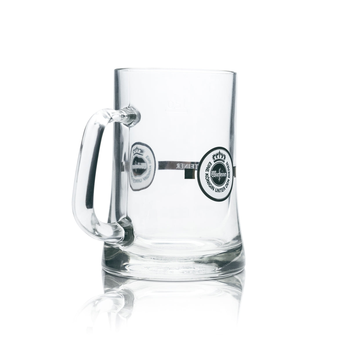 6x Warsteiner beer glass 0.5l mug tankard glasses catering brewery brew beer – View 4