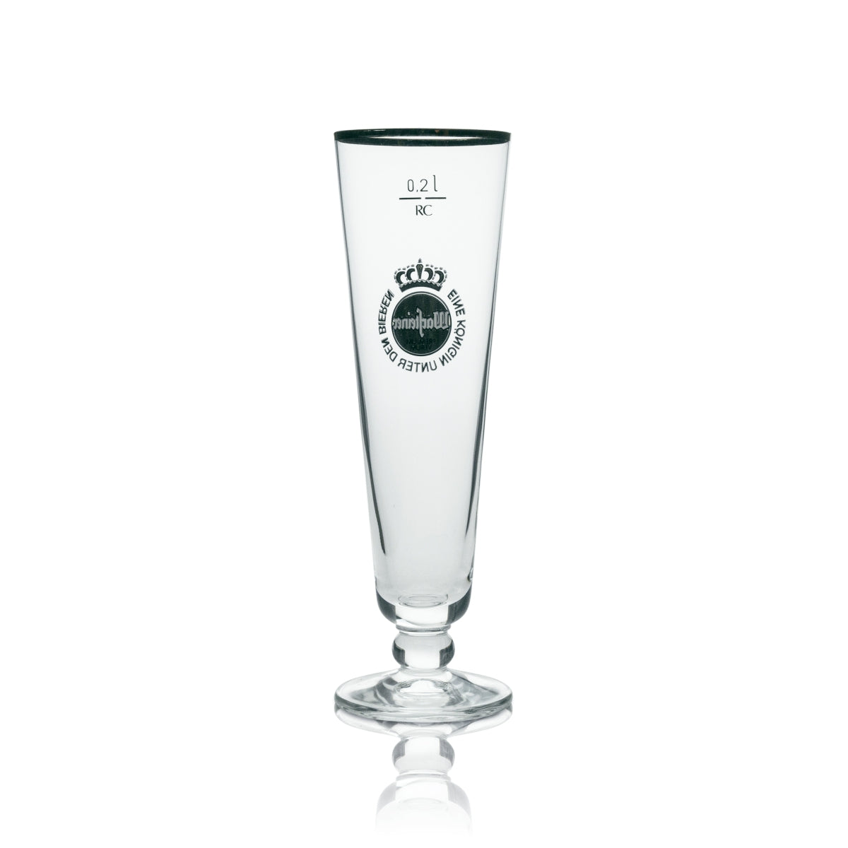 6x Warsteiner Beer Glass Exclusive Tulip with Gold Rim 200ml – View 3