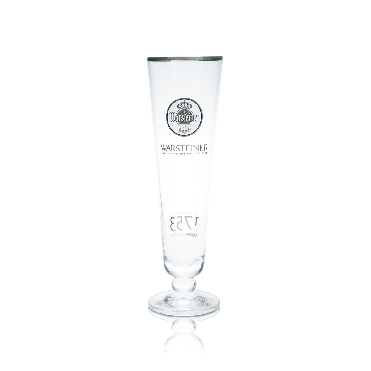 6x Warsteiner beer glass 0.25l beer goblet Pilstulpe 1753 Edition glasses set Gastro – View 2