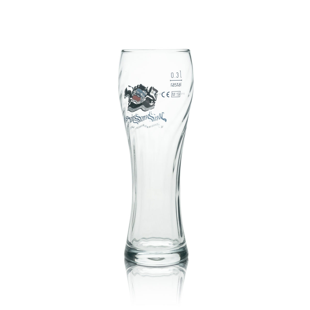 6x Weihenstephan Beer Glass Beer Glasses Wheat 0.3l Relief Rastal – View 3