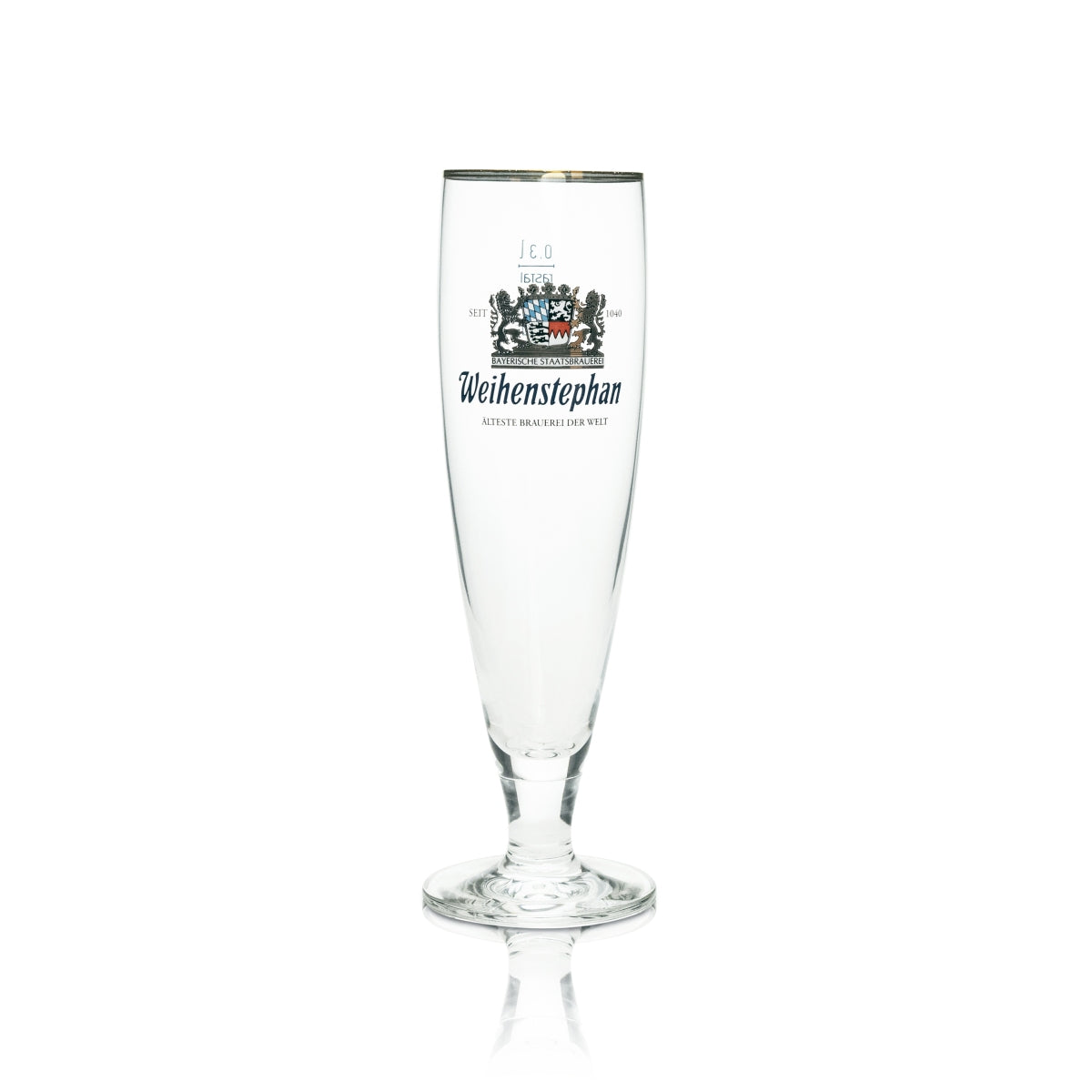 6x Weihenstephan Beer Glass Trophy Pegasus 0.3l rastal – View 2