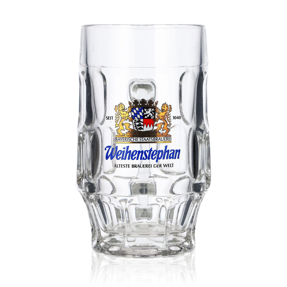 6x Weihenstephan beer glass, glass mug, beer mug, 0.3 l mug, Rastal – View 2