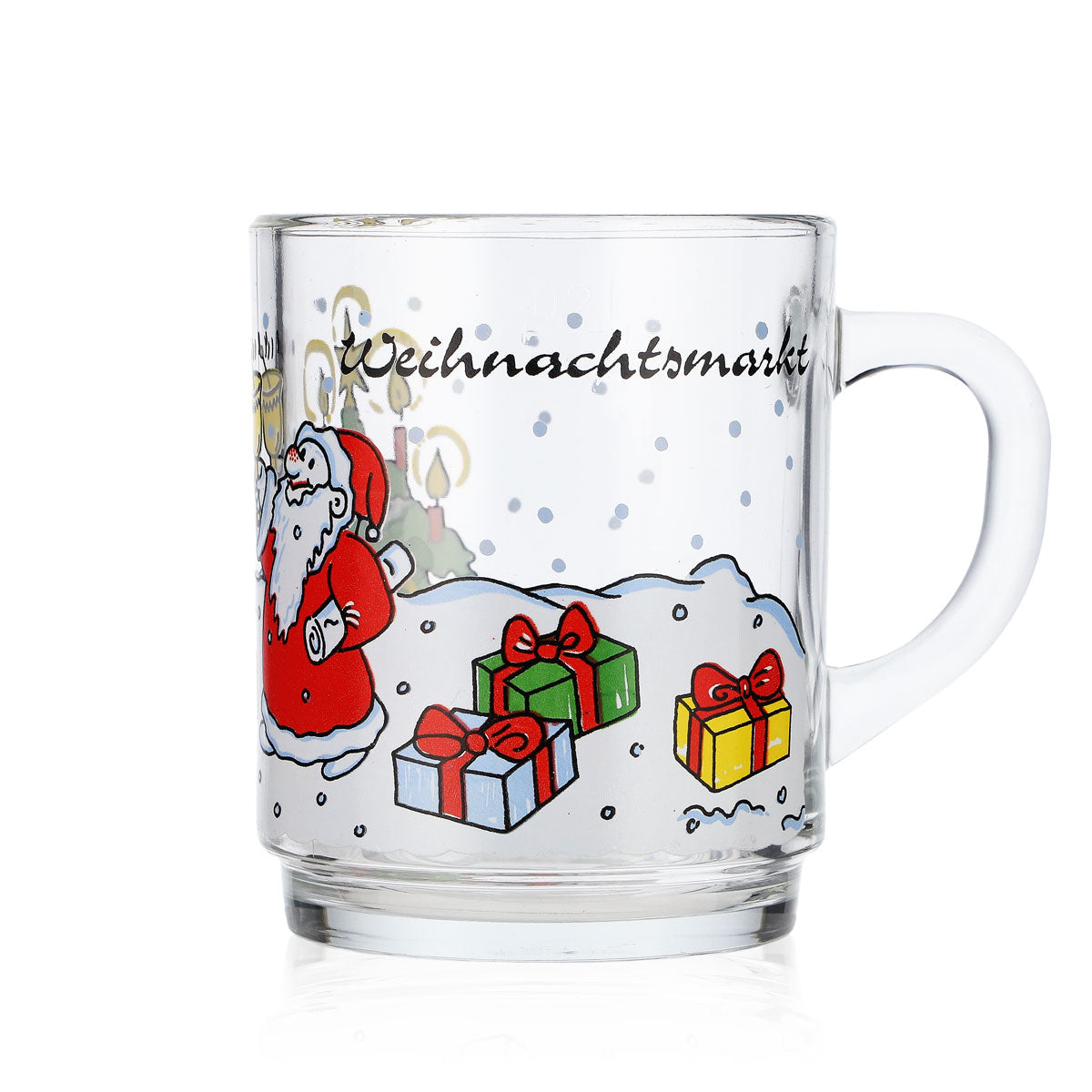 6x Christmas mugs 0.2l mulled wine mug Grog mug "Christmas market" – View 3