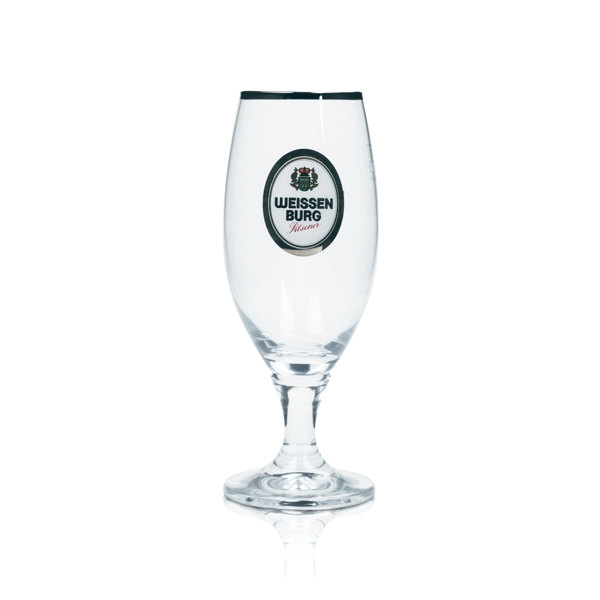 6x Weissenburg beer glass 0.25l cup with gold rim Ritzenhoff tulip glasses brewery – View 2