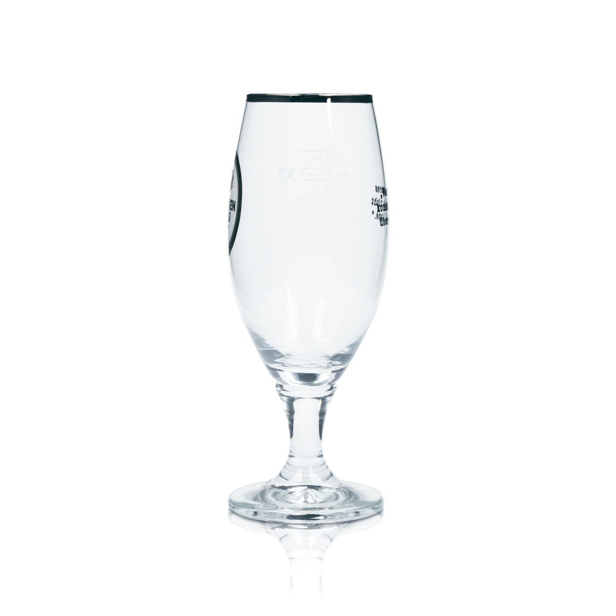 6x Weissenburg beer glass 0.25l cup with gold rim Ritzenhoff tulip glasses brewery – View 3