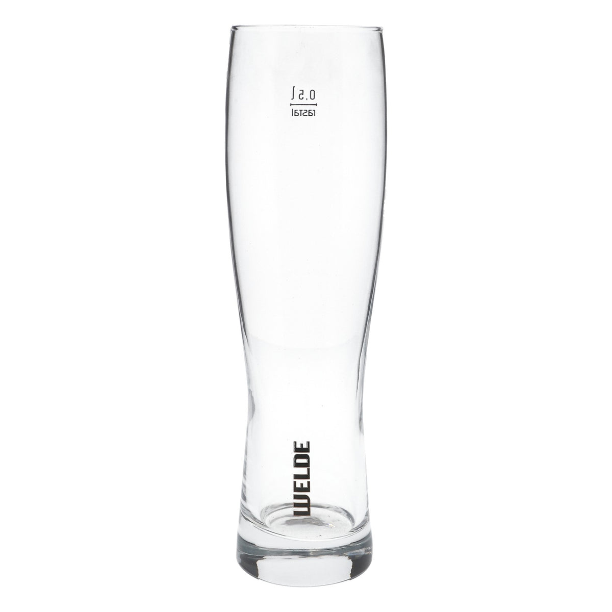 6x Welde glass 0.5l wheat beer glass Hefeweizen beer glasses set Braumanufaktur goblet