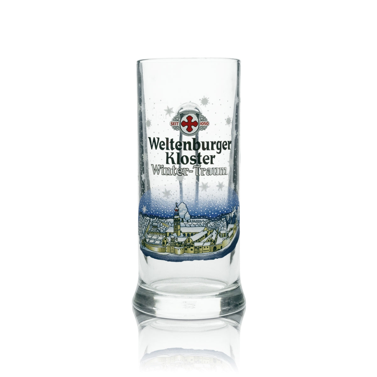 6x Weltenburger Kloster Beer Glass Mug Winter Dream 0.5l Sahm – View 2