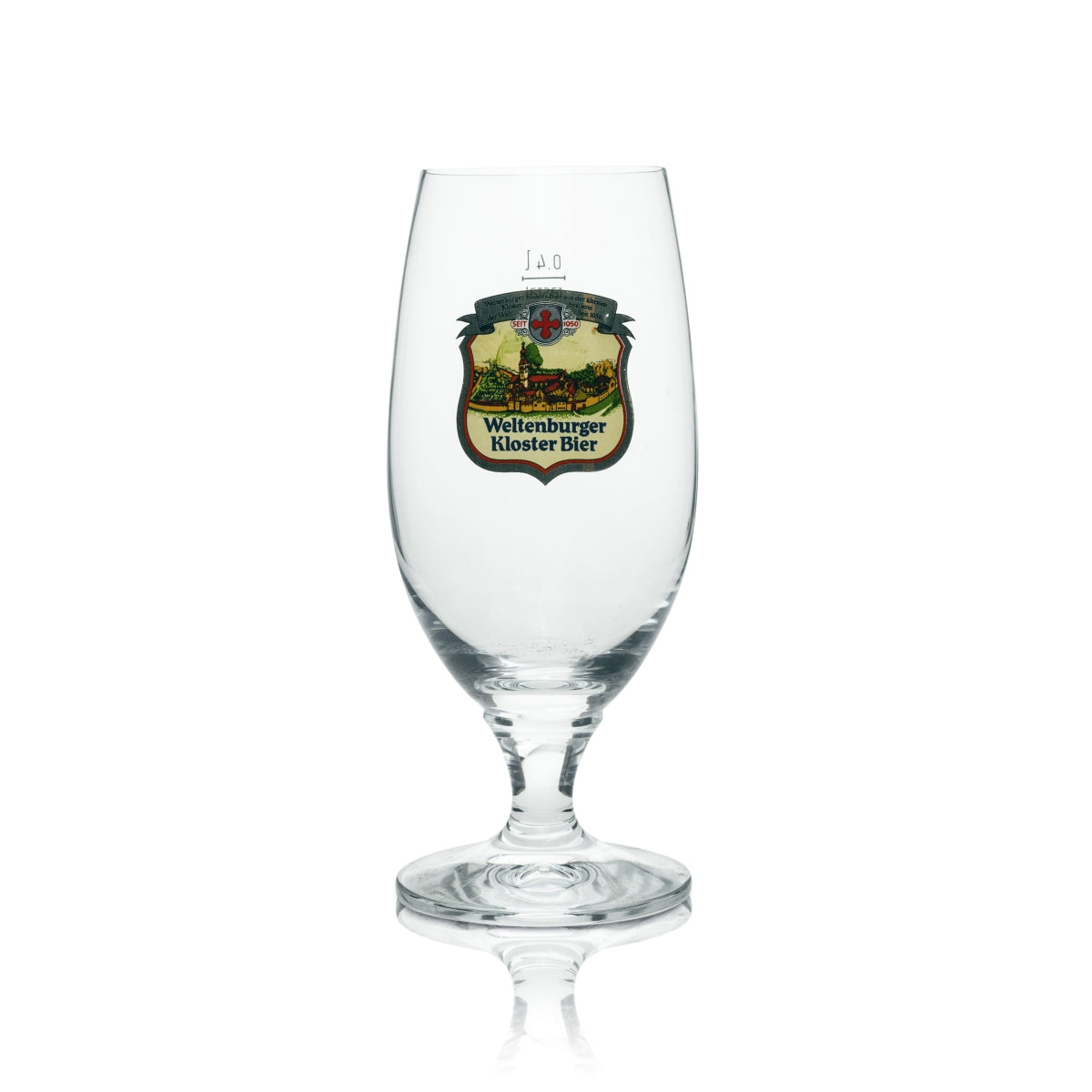 6x Weltenburger Kloster Beer Glass Trophy 0.4l large logo Rastal – View 2