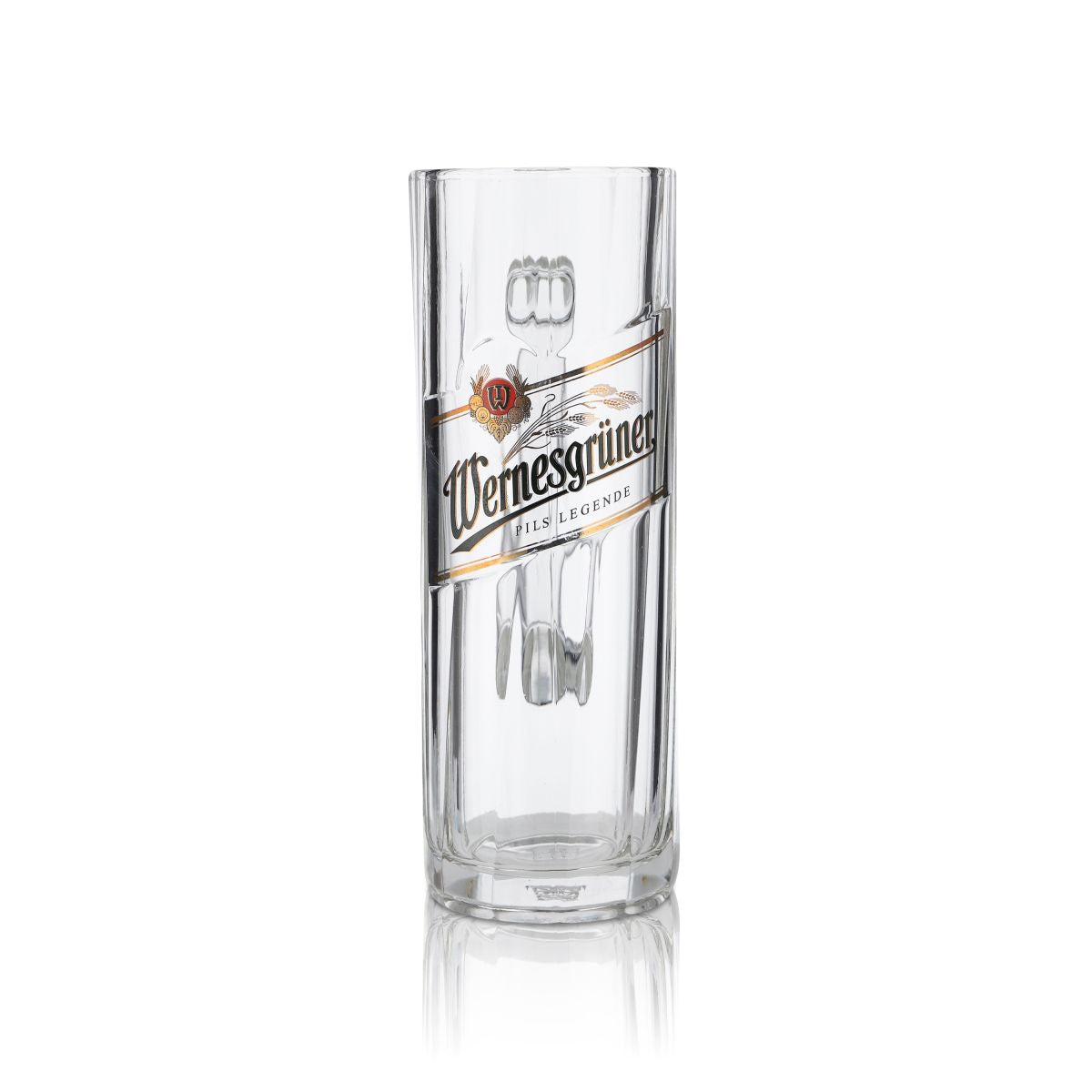 6x Wernesgrüner glass 0.3l beer mug mug Seidel glasses set brewery Pilsener – View 2