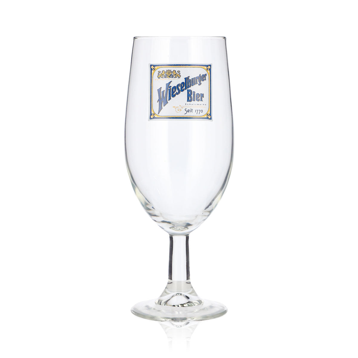 6 Wieselburger Beer Glasses, 0.5 L, Goblet-Style, "Since 1770" Trademark (Set of 6) – View 2