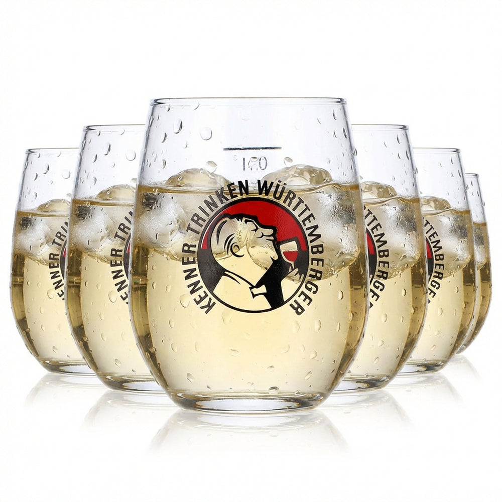 6x Württemberger wine glasses Wine glasses 0.1l tumblers Böckling