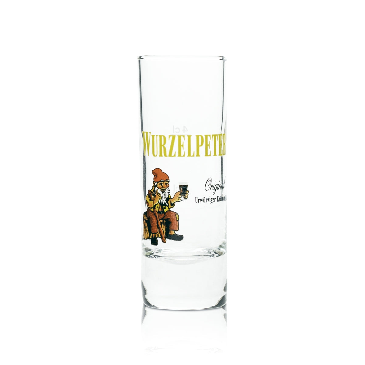 6x Wurzelpeter liqueur shot glasses 2cl + 4cl schnapps glasses Short shot glasses Gastro Bar – View 2