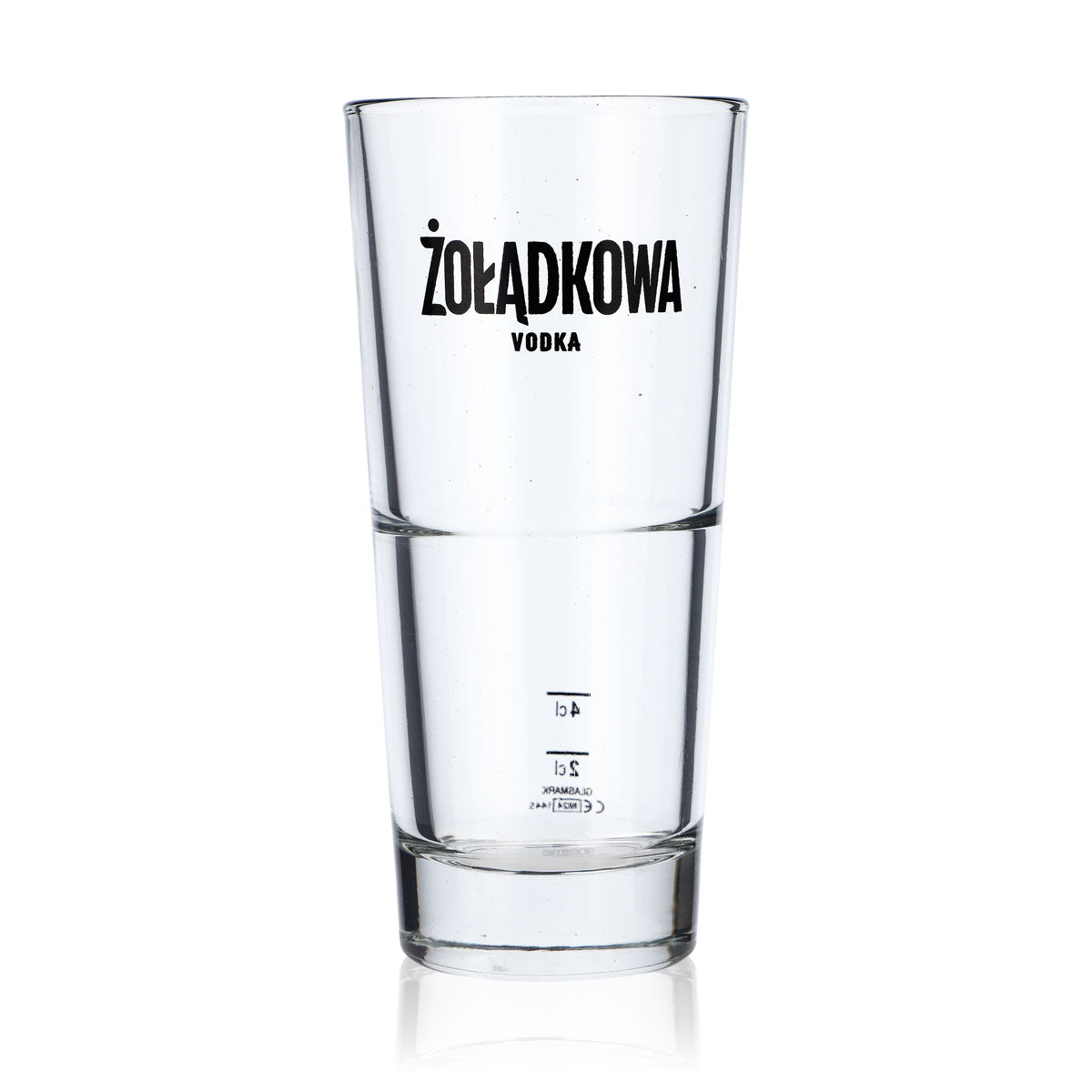 6x Zoladkowa Vodka Glass 0.33l Glasses Long Drink Glass Stackable Glass – View 2