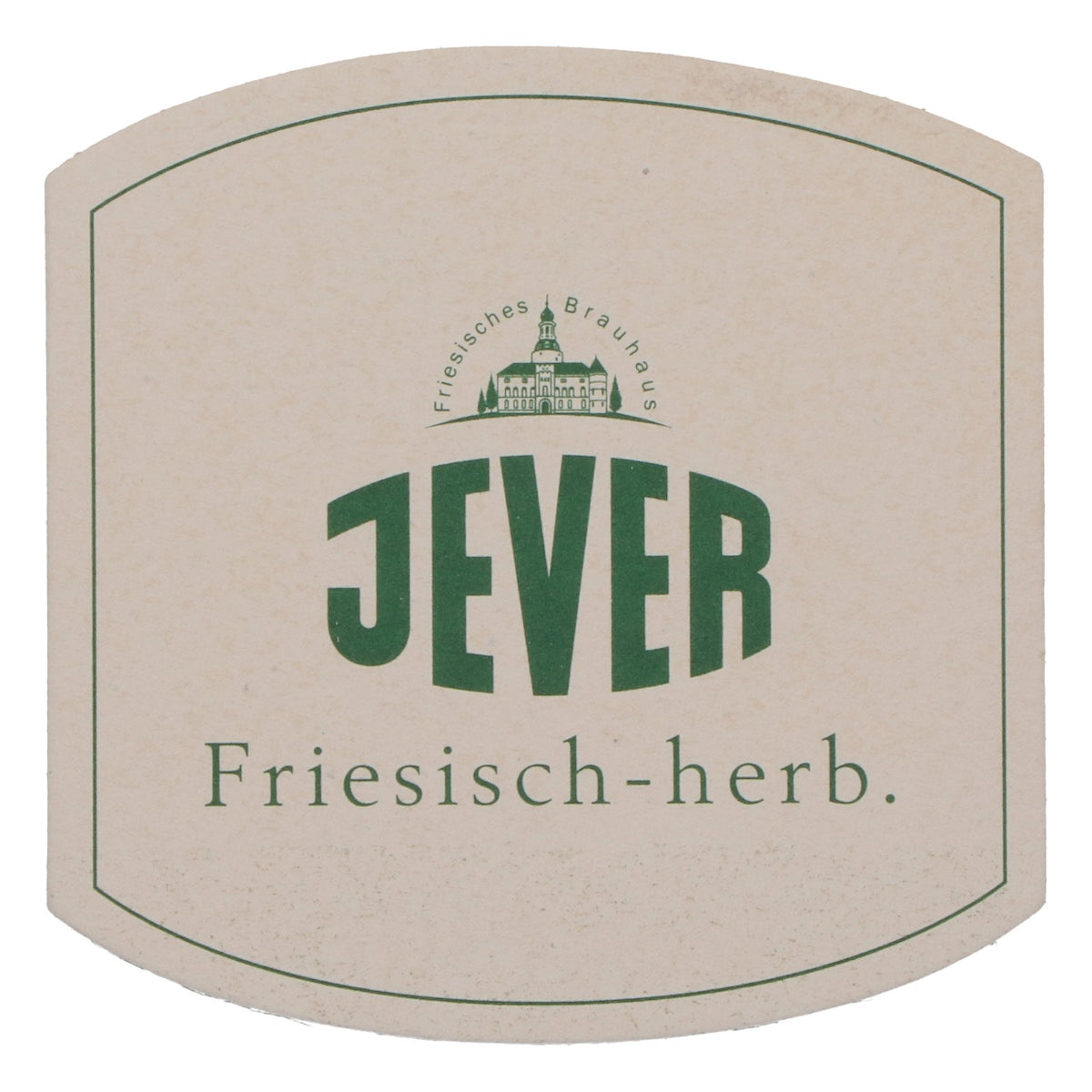 70 Jever Beer Coasters, Oval, "Traumschloss," NEW, Frisian-Herb – View 4