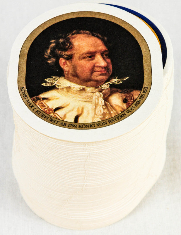 70x King Ludwig Beer Coasters Light Beer Coasters Wheat Beer Back KMK – View 2