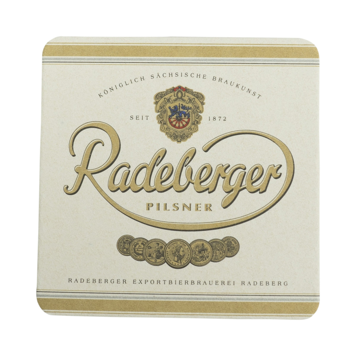 70x Radeberger beer coasters, glass coasters, beer mats, cardboard coasters, brewery bar