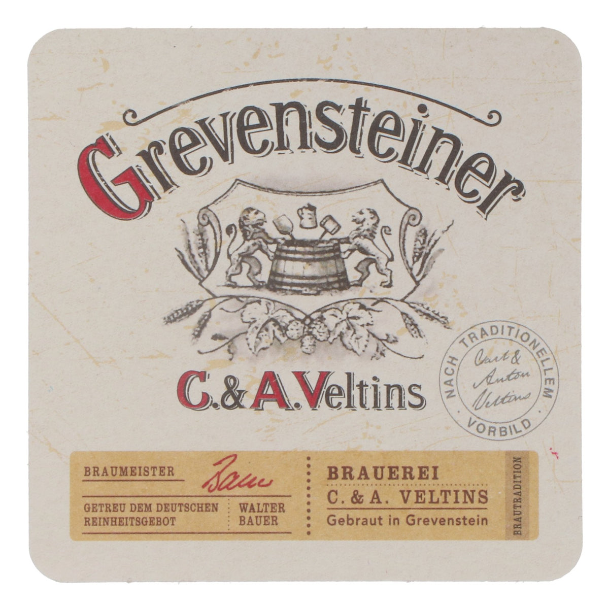 70x Veltins beer coasters Glass coasters Veltins/Grevensteiner 9x9cm – View 4