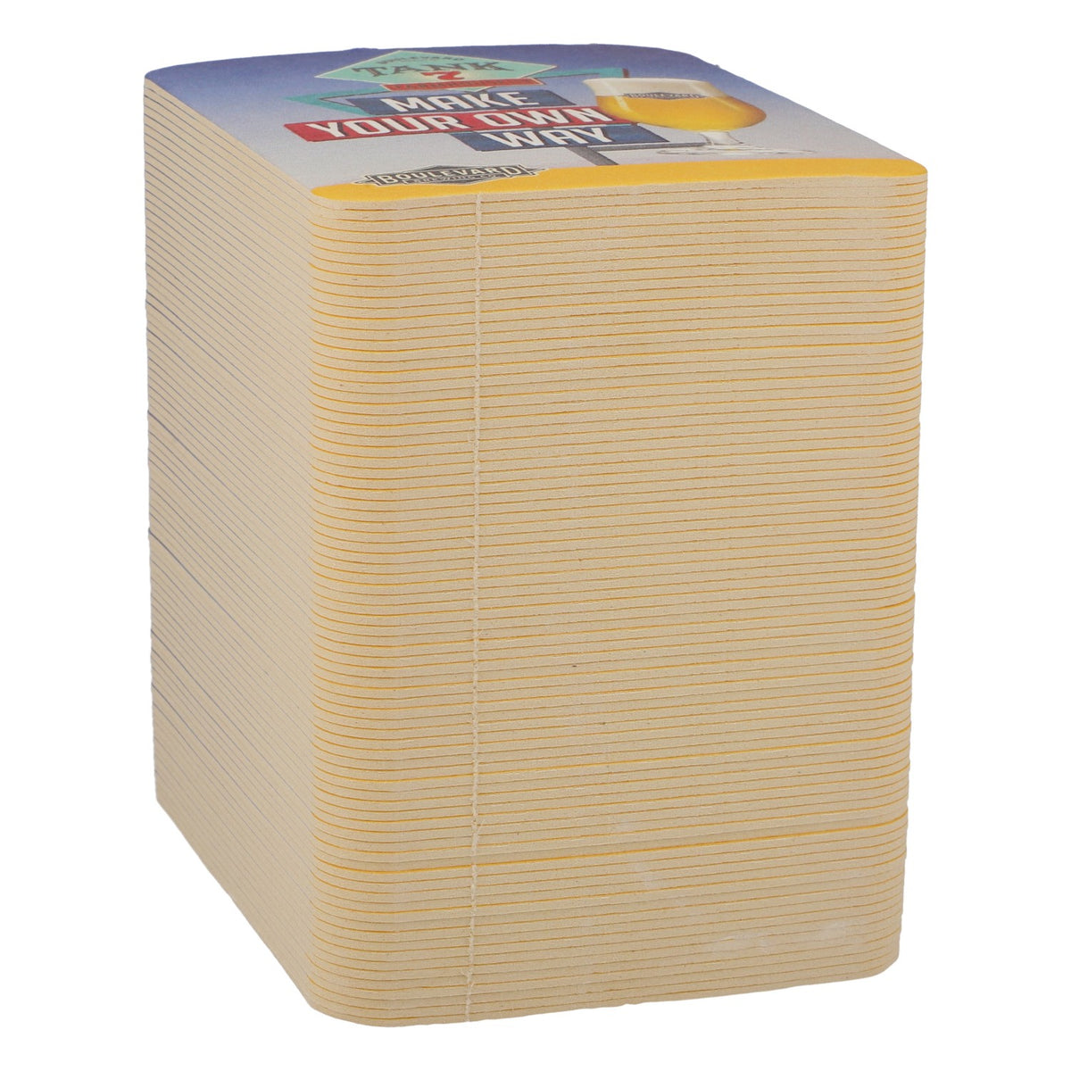 80x Boulevard Beer Coasters Glass Coasters Bar Accessories 11.5x9 cm – View 2