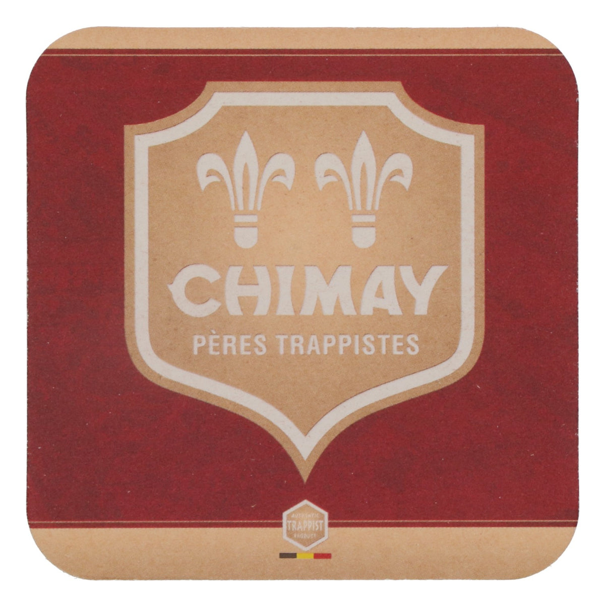 80x Chimay beer coasters, glass coasters, lids, 9x9 cm – View 3