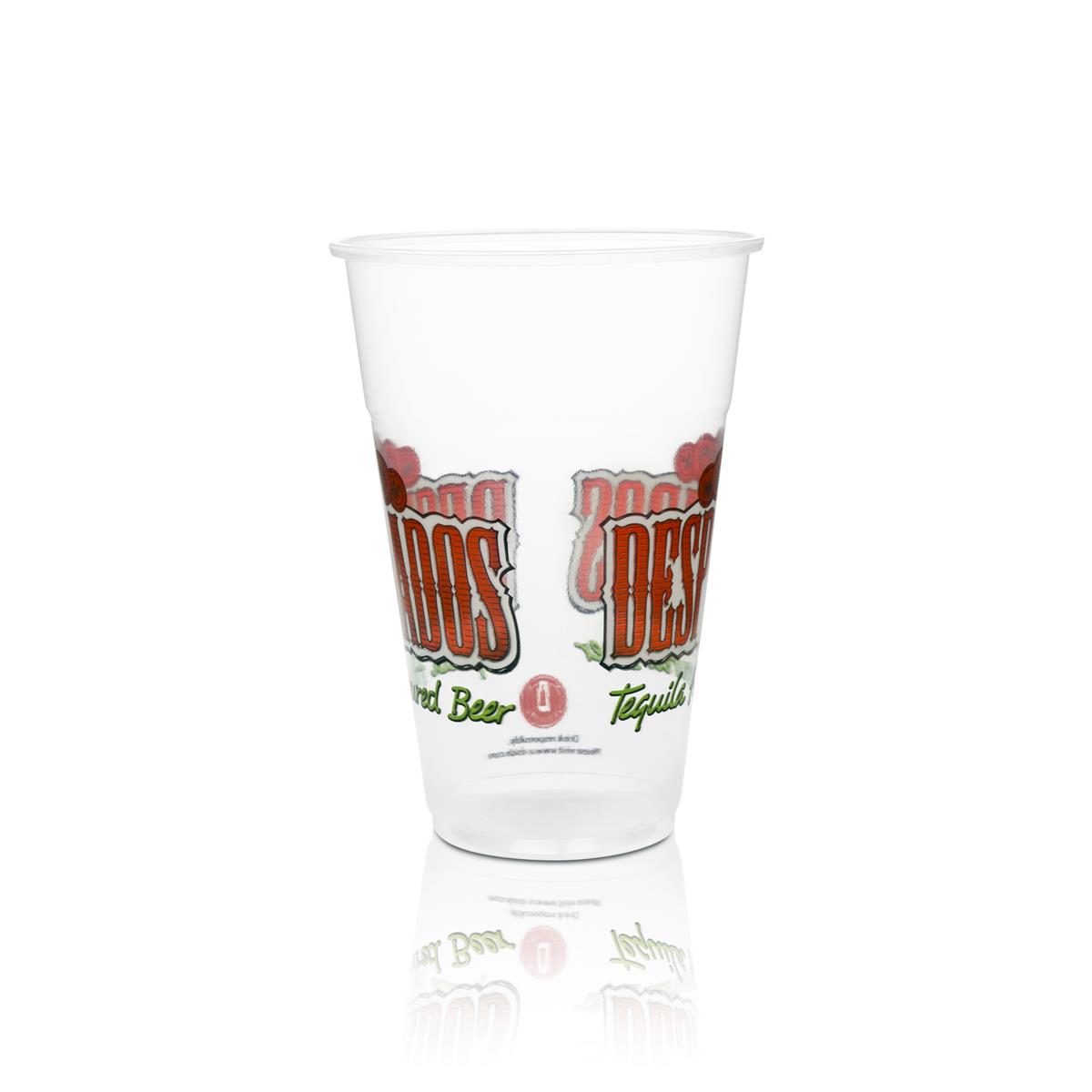 80x Desperados beer cups, 0.4 l, disposable – View 3