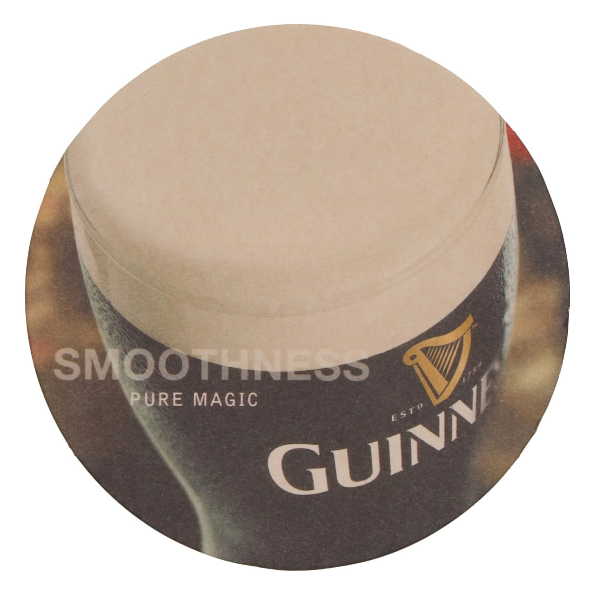 80 Guinness Beer Coasters, Ø 10.5 cm, "Smoothness" – View 3