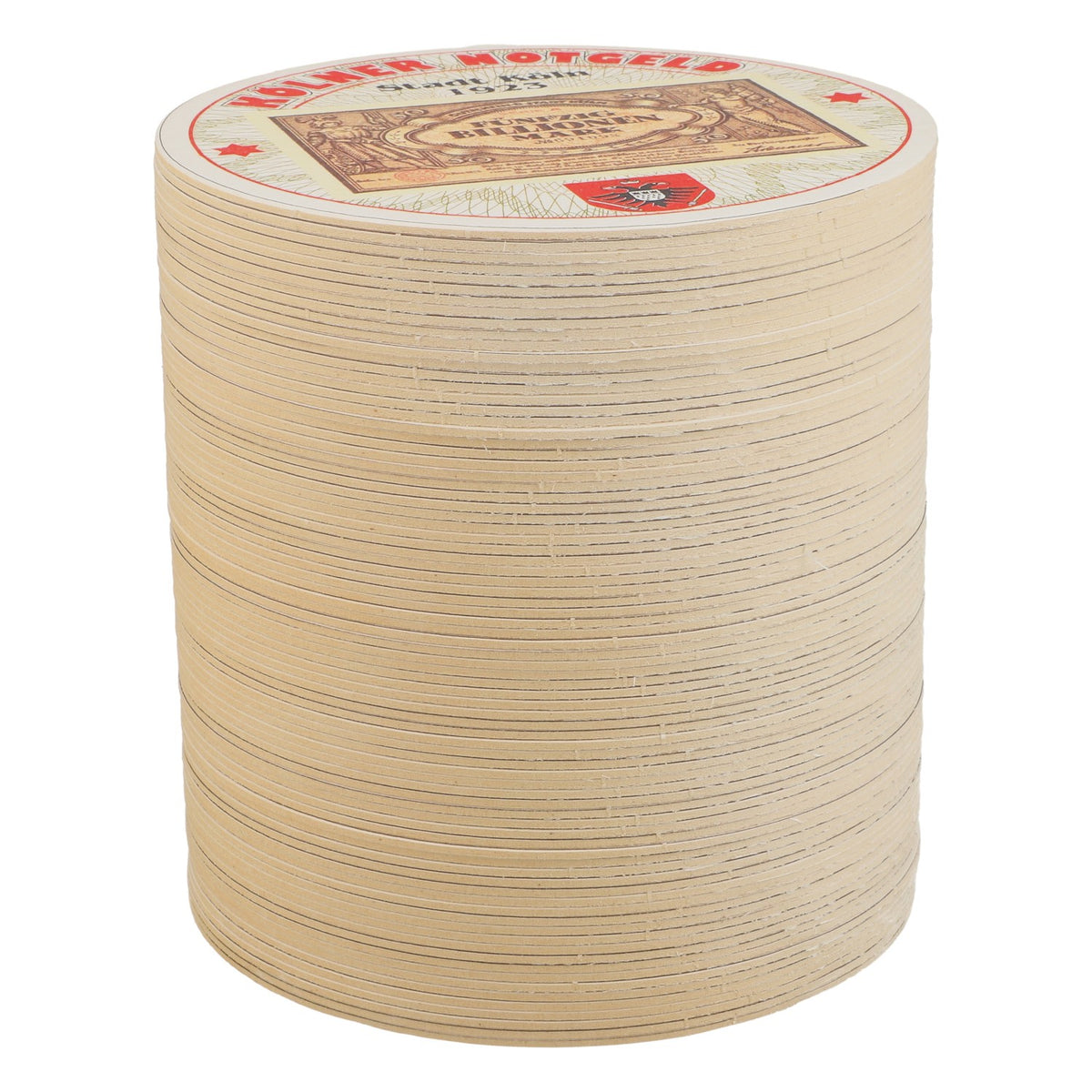 80x Reissdorf beer coasters "Cologne emergency money" Fifty trillion marks – View 2