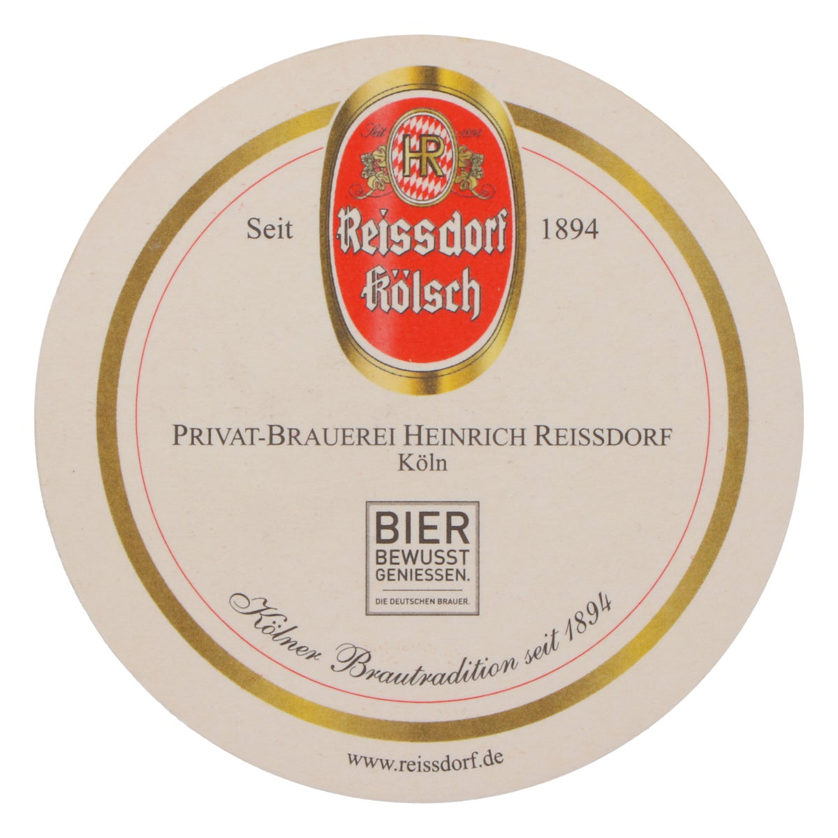 80x Reissdorf beer coaster "Cologne emergency money" 50 pfennig V3 – View 4