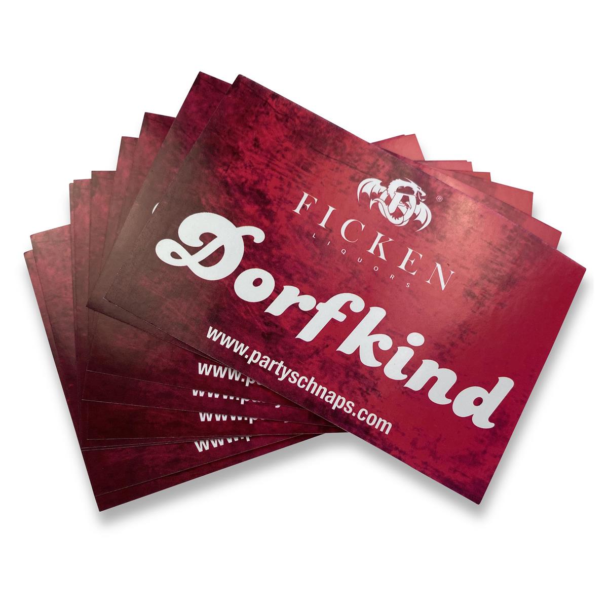 9x Fucking Liqueur Stickers Pink Assorted