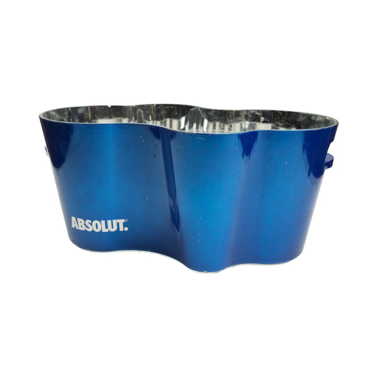 Absolut Vodka LED rechargeable bottle cooler ice cube container cooler Jeroboam blue Wellig
